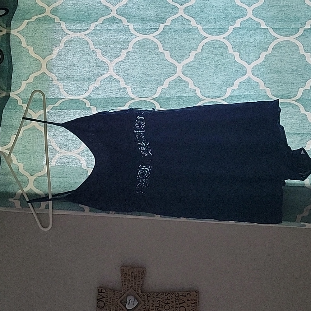 LIKE NEW ALTAR'D STATE Navy romper